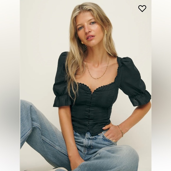 Reformation Tops - Reformation Simmie linen top
